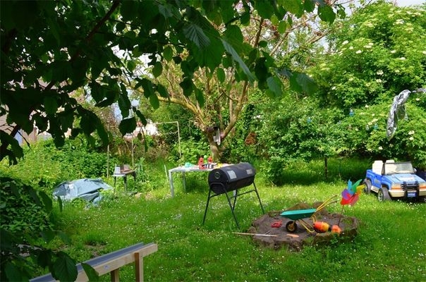 Gartenausschnitt