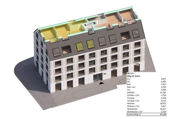 DG 2, Wohnung Nr. 13