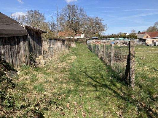 Zufahrt von der Rückseite