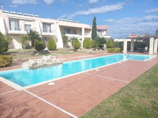 Kreta, Sternes: Apartment mit Meerblick und Swimmingpool