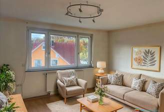 Wohnzimmer - virtually staged