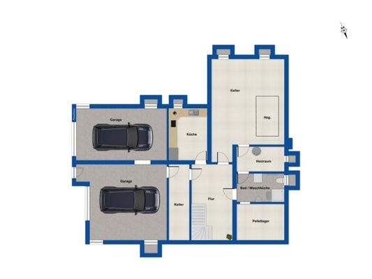 Grundriss Kellergeschoss