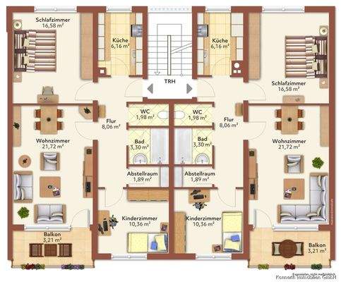 Grundriss 2. Obergeschoss