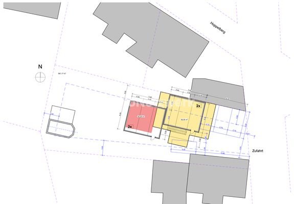 Plan Bauvorbescheid MFH