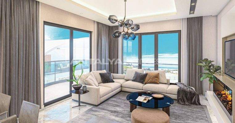 Sea View Houses with Smart Home Systems in Alanya Kargıcak