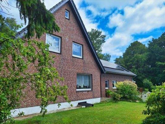 Seitenansicht mit Anbau