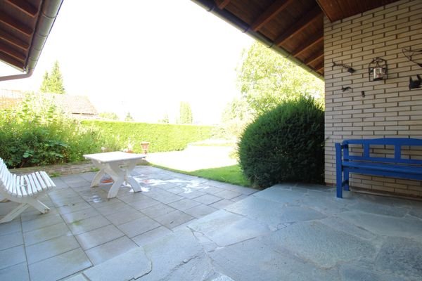 Herrliche Terrasse