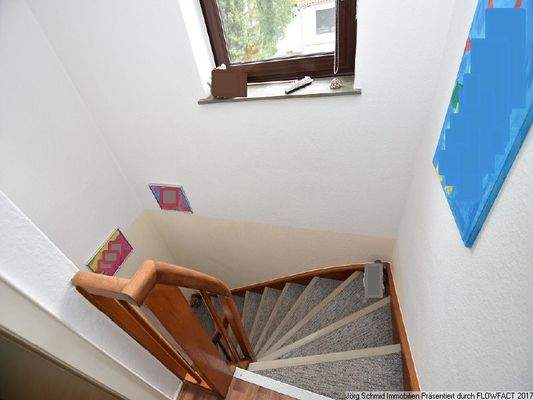 Geschosstreppe mit Belichtung