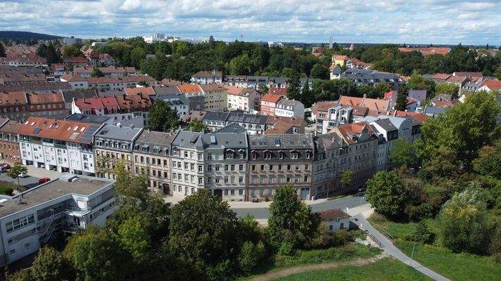 Das gesamte Immobilien-Karree im Blick