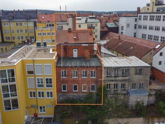 Rückgebäude an der Stadtmauer