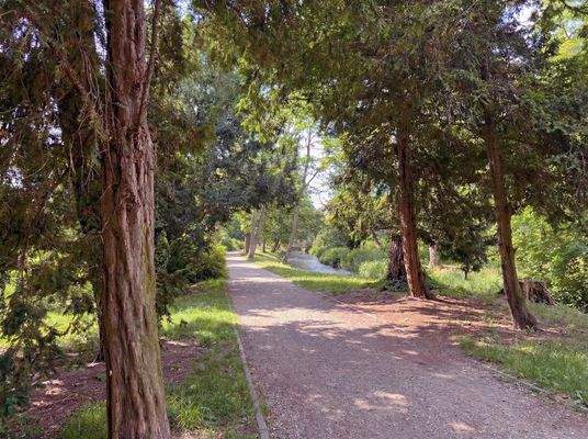 Spazier - und Joggingwege Bürgerpark