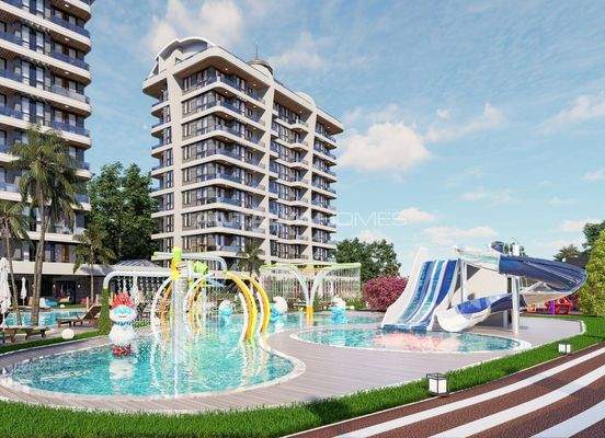 Modern Flats in Hotel-Style Complex in Demirtaş, Alanya