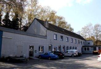 Objektansicht, Blick auf das Bürohaus
