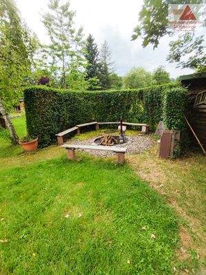 Feuerstelle im Garten