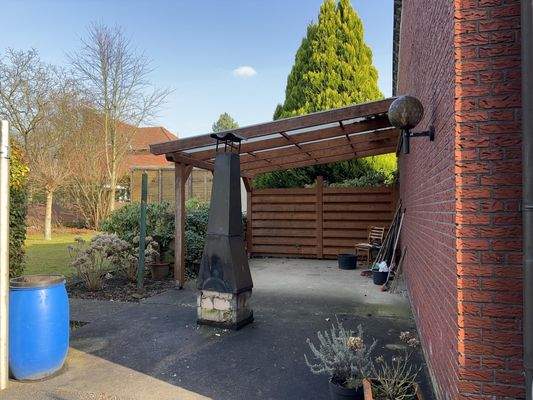 Überdachte Terrasse