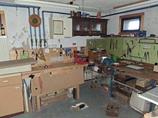 Werkstatt Untergeschoss
