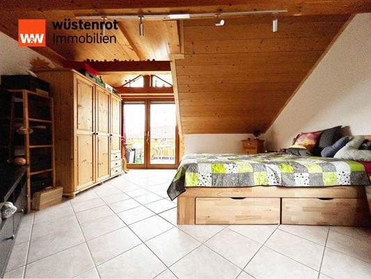 Schlafzimmer 1: Farbenspiel und Raum – für beste Erholung