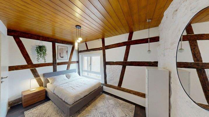 Einrichtungsbeispiel Schlafzimmer 1 OG