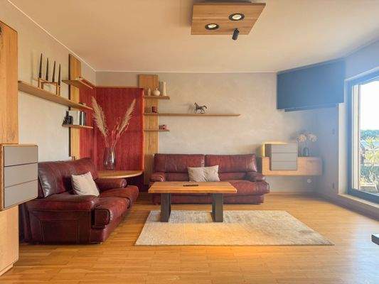 Blick auf den Wohnbereich