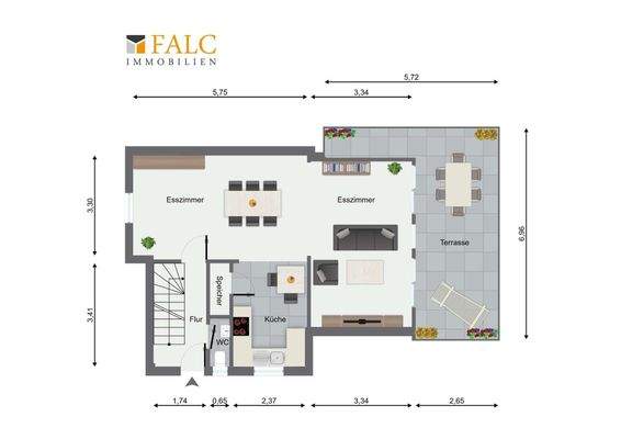 Grundriss Erdgeschoss