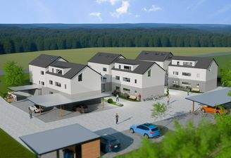 Neubauprojekt Nordansicht