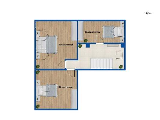 Grundriss Obergeschoss