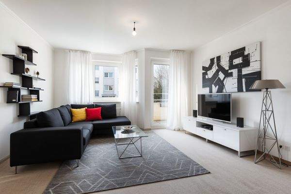 Wohnzimmer - (KI generiert)