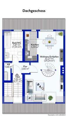 Dachgeschoss 1. Ebene