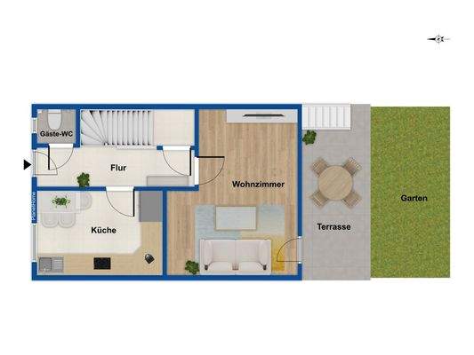 Grundriss Erdgeschoss