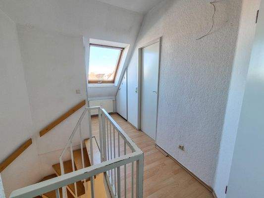Treppenhaus im Dachgeschoss