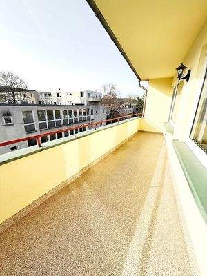 Großzügiger Balkon