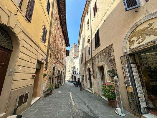 Fußgängerzone in der Nähe