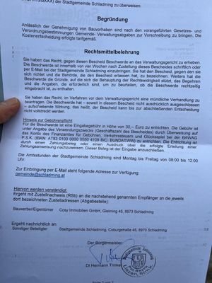 Fertigstellungsanzeige Seite 2