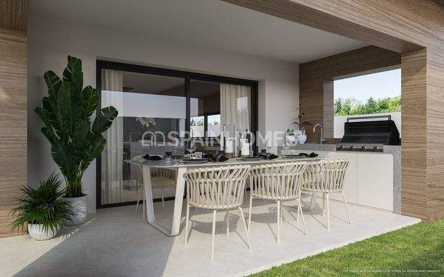 Sea View Luxury Detached Villas Near Golf Club in Mijas Malaga