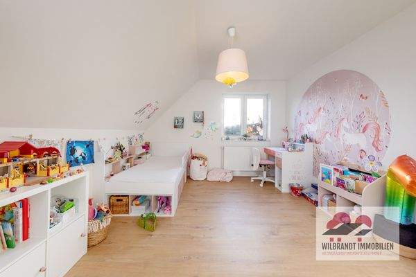 Kinderzimmer 1 im Dachgeschoss