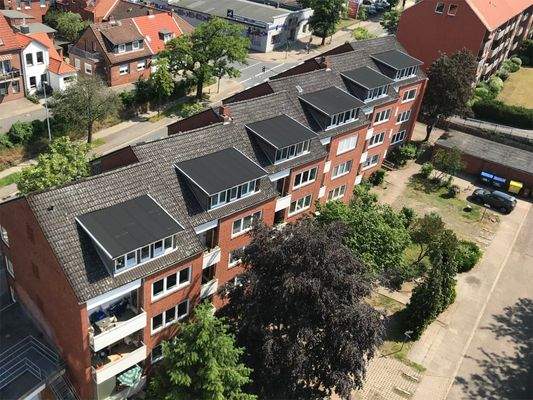 Blick auf Bleckeder Landstr.