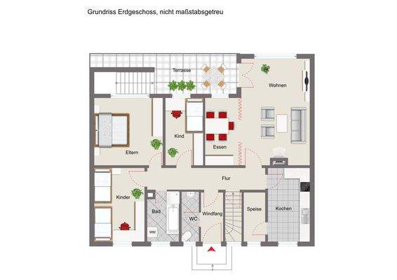 Grundriss Erdgeschoss