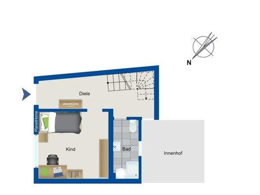 Grundriss Erdgeschoss