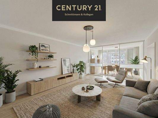 Wohnzimmer Visualisierung