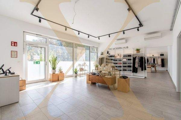 Bsp. Geschäft - Visualisierung – Einrichtung mittels KI ergänzt