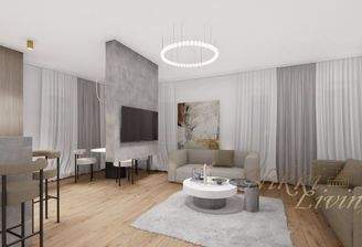 Wohn- & Essbereich illustriert