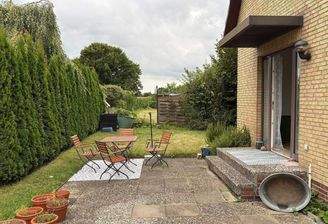 Blick auf die Terrasse