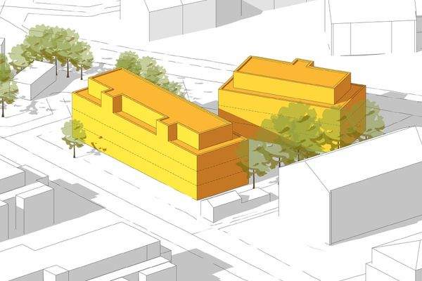 Visualisierung Baukörper