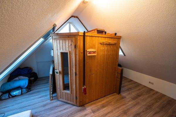 ausgebauter Dachboden - Sauna