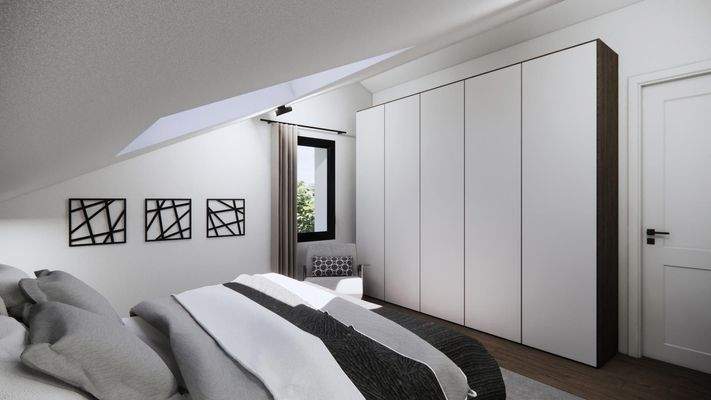 Wohnung 2 - Schlafzimmer