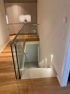 Treppe mit Side Lights