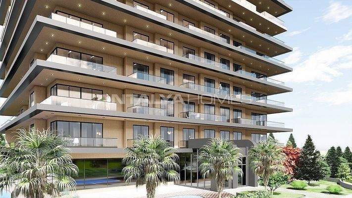 Stylish Apartments in a Popular Project in Alanya Tosmur