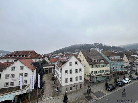Aussicht auf den Marktplatz