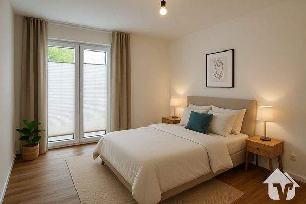 Schlafzimmer Visualisierung