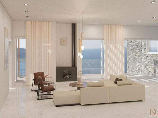 Kreta, Schisma Eloundas: Exklusives Grundstück mit Meerblick und Baugenehmigung zu verkaufen